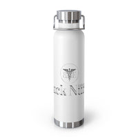 22oz Vacuum Insulated Bottle-Silver BNE